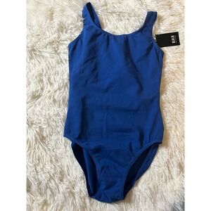 Bloch Ballerina Basic Tank Leotard, Blue, Women's Medium, New